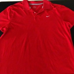 Nike Polo red size XXL
